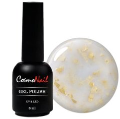 COSMONAIL  Gel lak Milky Flakes 002 Golden Veil, 8 ml