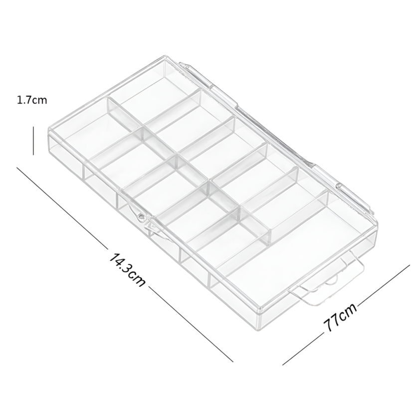 Caja para puntas de uñas