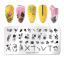 NICOLE DIARY Plantillas para uñas - 177