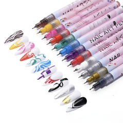 BORN PRETTY Lápices para nail art - juego de 6 uds