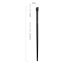 BAFI Eyebrow brush A-102, bevelled