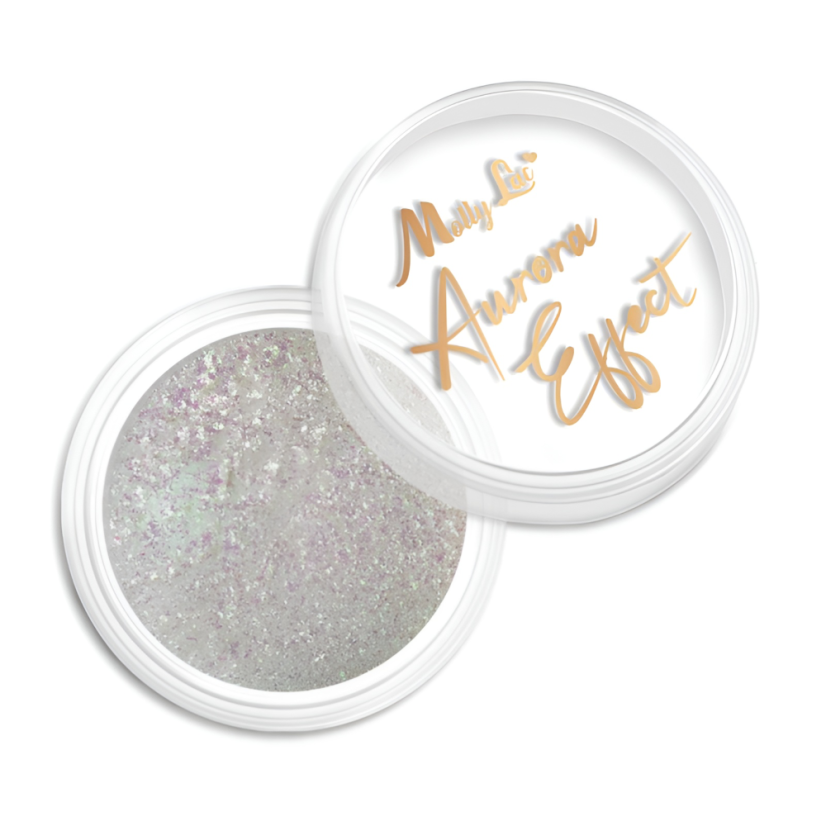 MOLLY LAC  - zrcadlový pudr na nehty Aurora mist №6