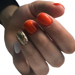 BAFI Gel Polish  013 Red Orange, 10 ml