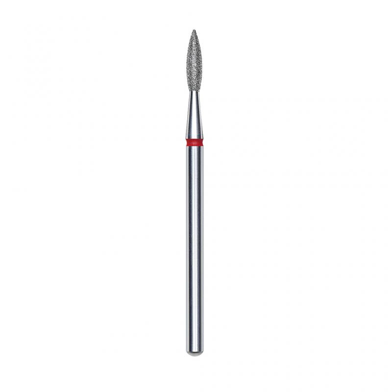 STALEKS - fréza diamantová 2,1/8 mm, plamínek ostrý jemný