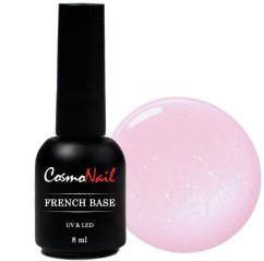 COSMONAIL Френч  база LL Glitter Baby Pink Glow 048, 8 мл