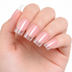 Типсы прозрачные с удлиненной клеевой зоной, 110 шт