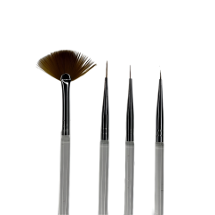 COSMONAIL Set de pinceles de diseño y ombre