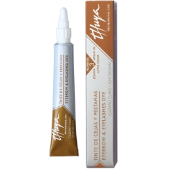THUYA Eyelash & Eyebrow dye Light brown Краска для бровей и ресниц светло коричневая, 14 мл