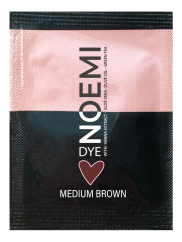 NOEMI Lash & Brow Dye – hybridní barva na řasy a obočí Medium brown, sáček 1 g