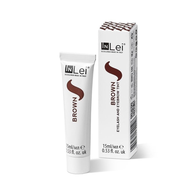 INLEI Brown - tinte para cejas y pestañas, 15 ml