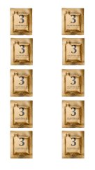 BIOSMETICS Formula 3 Laminace obočí a lifting řas - kondicionér na řasy 10 x 1ml