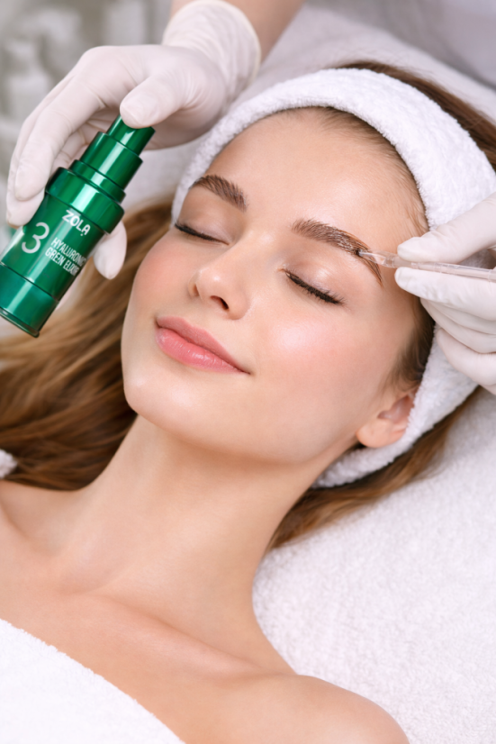 ZOLA Color Lab Hyaluronic Green Elixir No.3 – krok 3 laminace řas a obočí, 10 ml