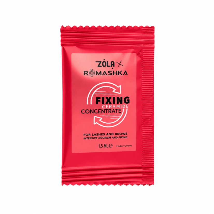 ZOLA Fixing Ceramide Concentrate Fixační koncentrát na řasy a obočí, sáčky 3×1,5 ml