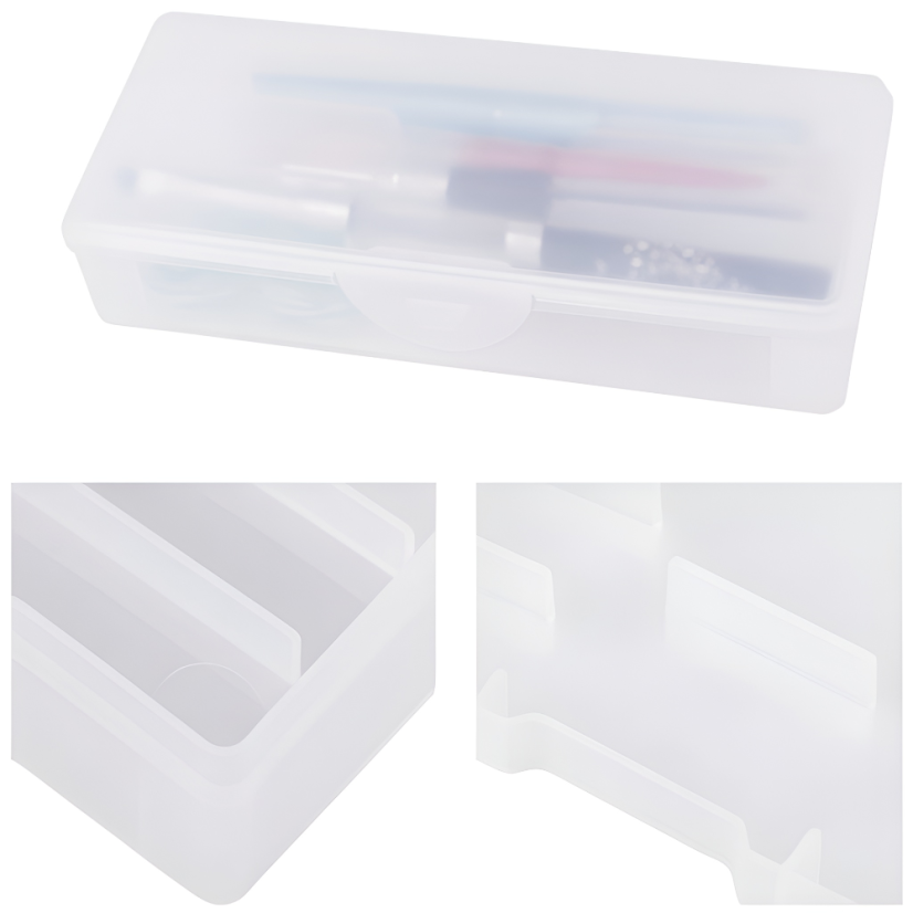 Pouzdro na štětce a pilníky, plastové