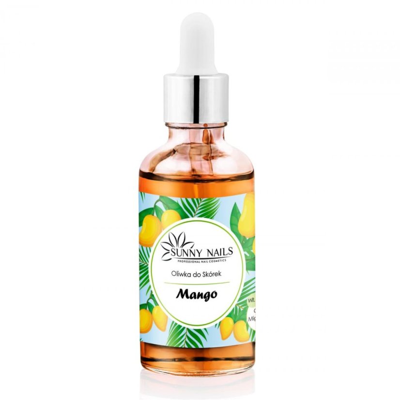 SUNNY NAILS - olej na nehty s kapátkem Mango, 50 ml