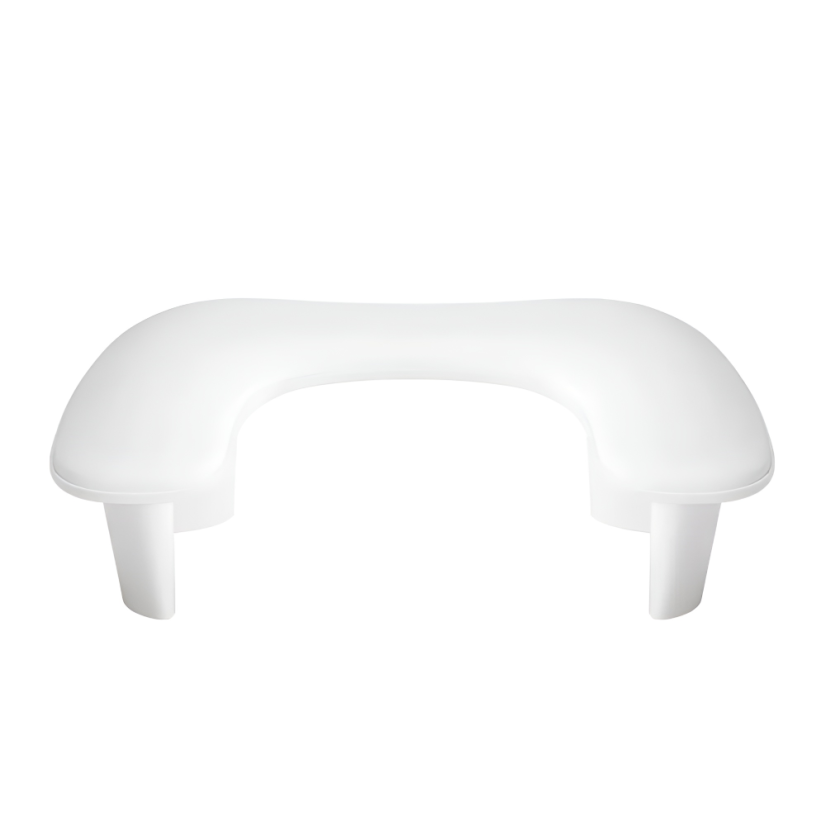 BAFI Reposabrazos de estilo F333, blanco