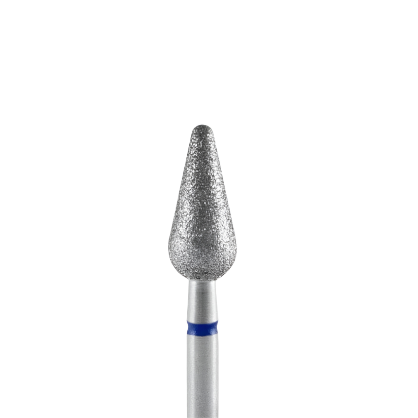 STALEKS PRO EXPERT - fréza diamantová kužel zaoblený, modrá FA101B050/12