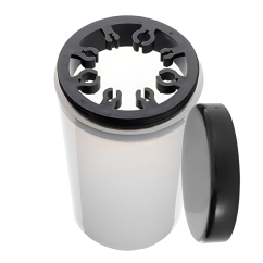 Vaso de plástico para pinceles