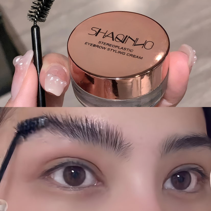 SHAQINUO Brow styling cream 3D fixační gel na obočí, 8 g