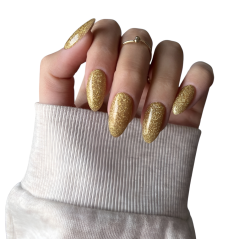 COSMONAIL Gel Polish Flashing Disco 08 Golden Shine, 8 ml