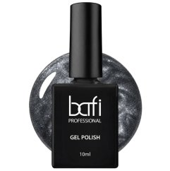 BAFI Gel Polish Silk Cat 06 Midnight Silver, 10 ml