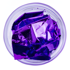 Fólie na nehty, fialová
