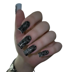 COSMONAIL Gel lak Flashing Disco 21 Anthracite, 8 ml