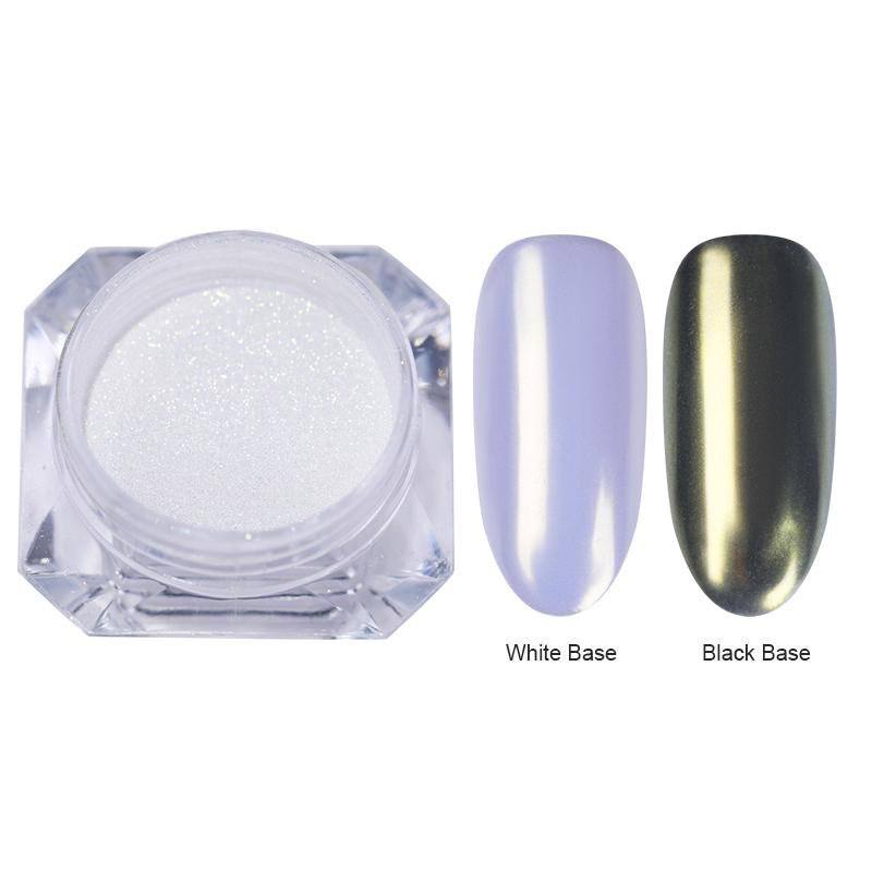 BORN PRETTY - Pigmento de Uñas Purpurina Cromo 2, 1 g