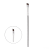 BAFI  Eyebrow brush bevelled, grey
