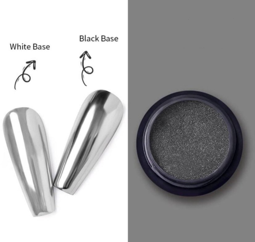 BORN PRETTY - pigment na nehty Metallic 10
