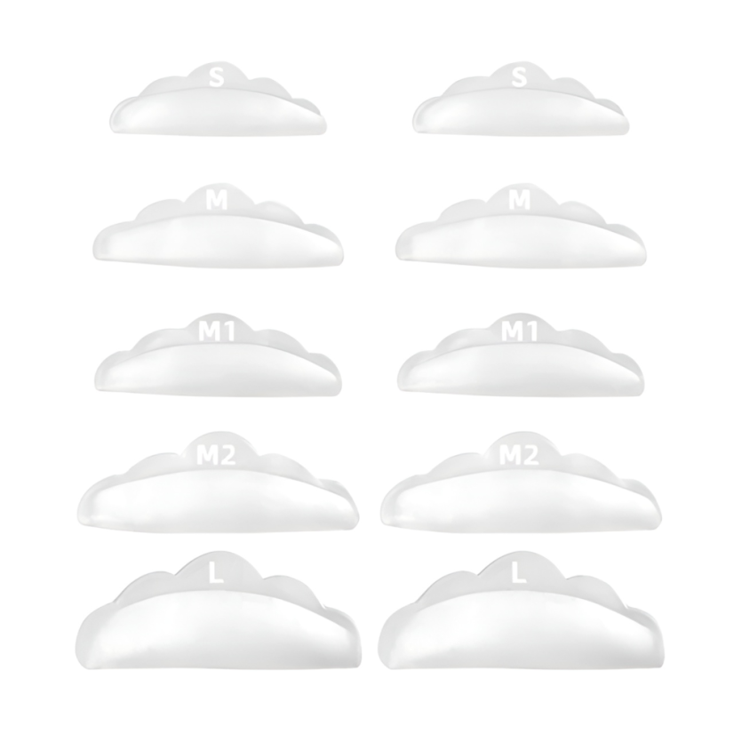 Rodillos laminadores de pestañas, 5 pares