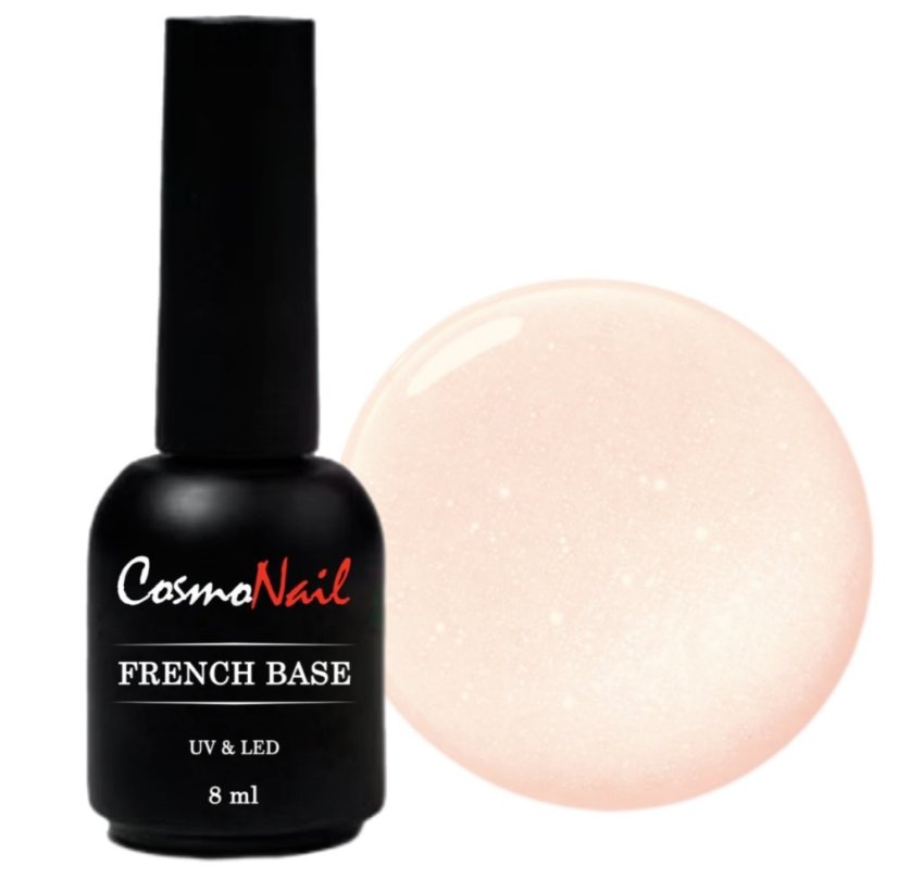 COSMONAIL French Base Glitter 018, 8 ml