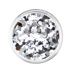 ALLEPAZNOKCIE Silver drops - glitterové zdobení