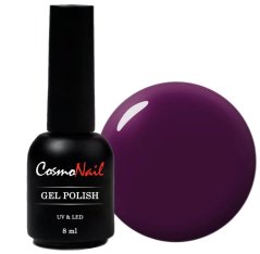 CosmoNail Gel Polish Classic 095 Dark Aubergine, 8 ml
