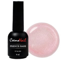 COSMONAIL French Base LL Glitter 015  Soft Pink Shimmer, 8 ml