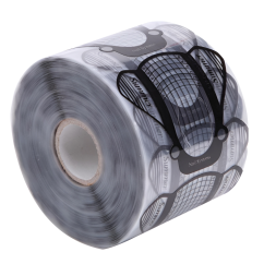 BAFI Plastové šablony pro modeláž nehtů, 500 ks