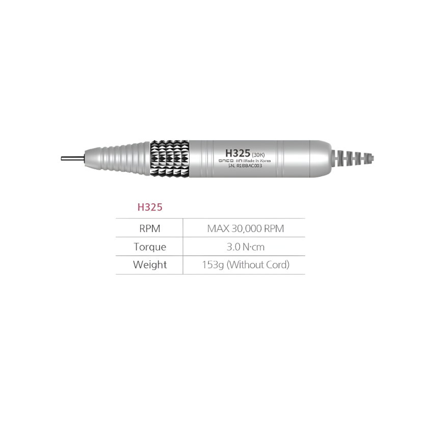SAESHIN Brillian B100/H325 - esmeriladora de uñas
