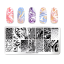 NICOLE DIARY Plantillas para uñas - 096