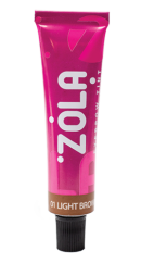 ZOLA Light brown - color de cejas, 15 ml