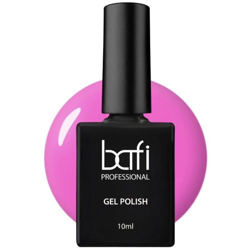 BAFI Gel Polish 008 Bubblegum Pink, 10 ml