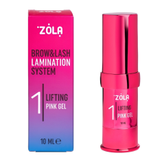 ZOLA Color Lab Lifting Pink Gel - laminace řas a obočí N1, 10 ml