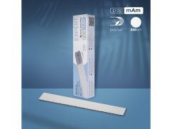 EXPERT DFCE-22-240w papmAm - papel de lija de recambio para lima recta blanca, 50 uds