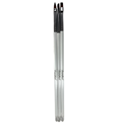 COSMONAIL Set de pinceles de gel, 3 uds