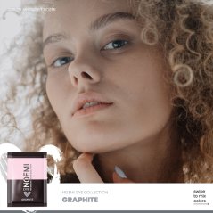 NOEMI Lash & Brow Dye – tinte híbrido para pestañas y cejas Graphite, sobre de 1 g