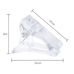 Clip para moldes superiores transparente, 5 uds.