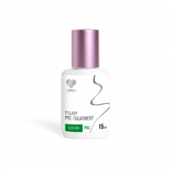 LOVELY Pre Treatment Aloe vera - desengrasante de pestañas, 15 ml