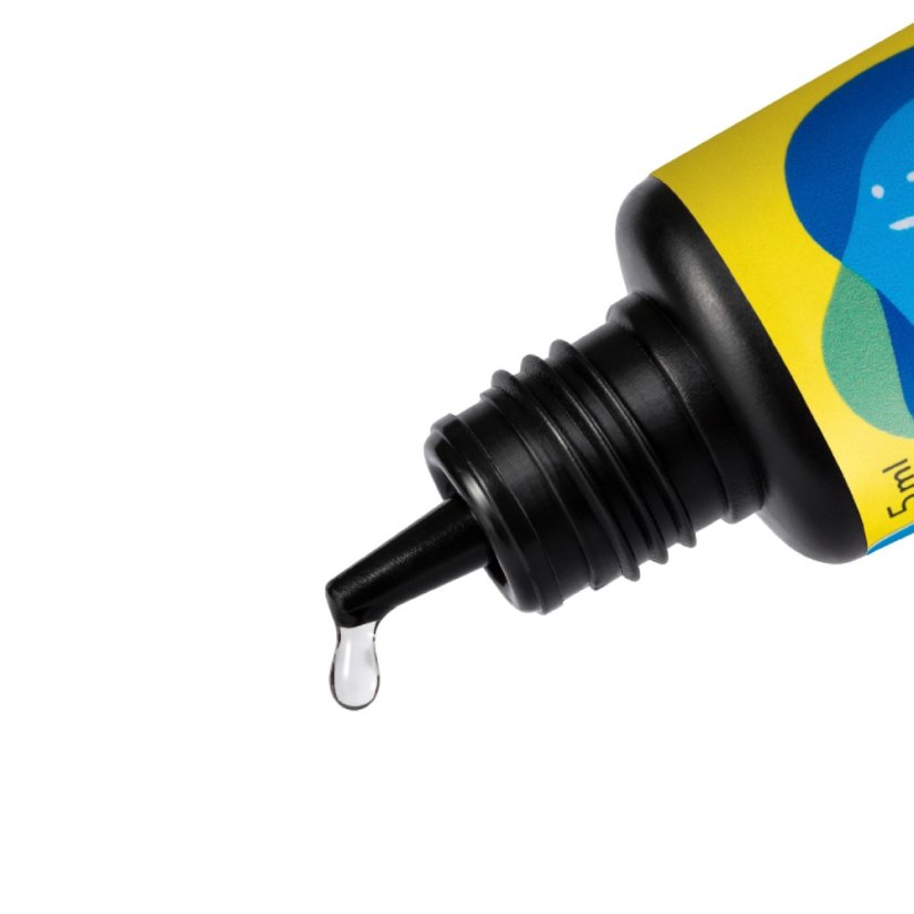 RILI Solar Crystal - průhledné UV lepidlo na řasy, 5 ml