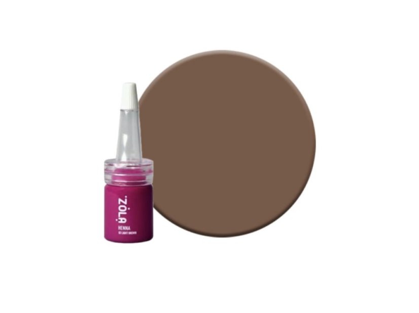 ZOLA Light brown - henna para cejas, 5 g