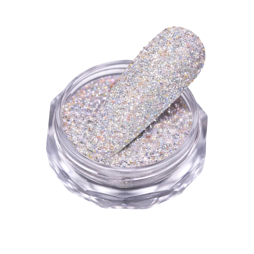 BORN PRETTY Polvo reflectante para uñas 6