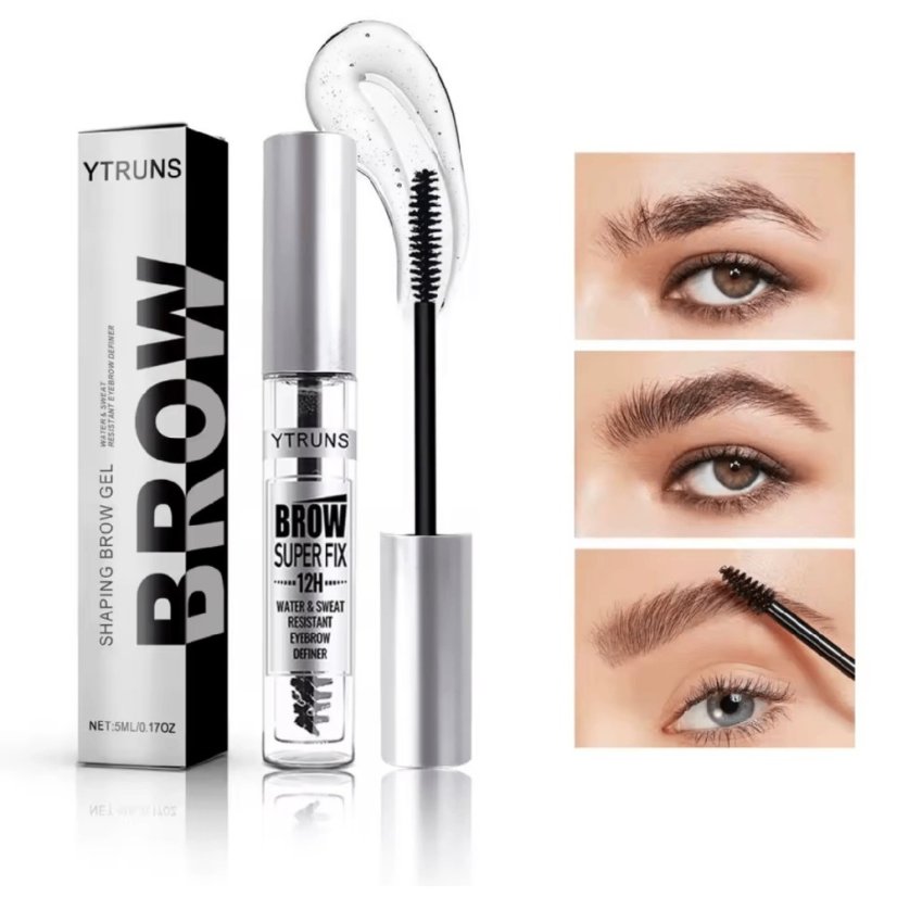 YTRUNS Brow Super Fix fixační gel na obočí, 5 ml